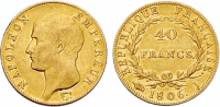 40 Francs 1806 I_détouré